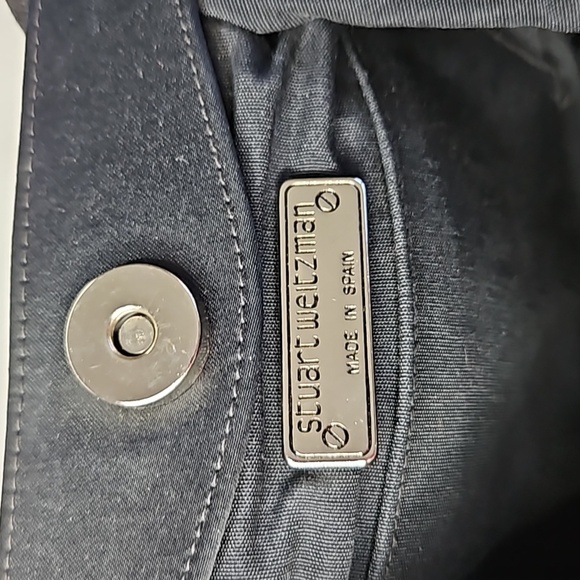 VINTAGE STUART WEITZMAN BLACK BAG - Picture 6 of 9